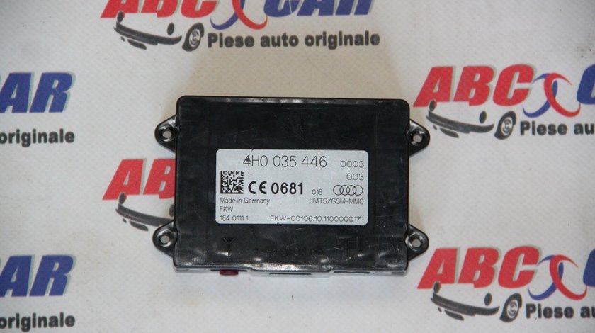 Amplificator telefon Audi A4 B8 8K cod: 4H0035446 model 2012