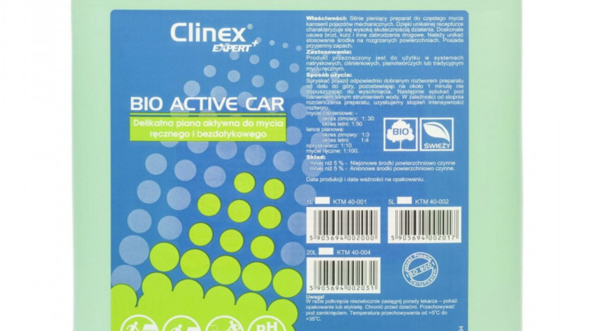 Șampon Spumă Activă Bio Clinex Expert+ 5L 40-002