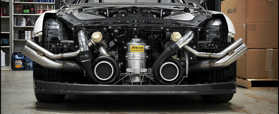 AMS Performance lucreaza la un Nissan GT-R de 2500 CP AMS Performance lucreaza la un Nissan GT-R de 2500 CP