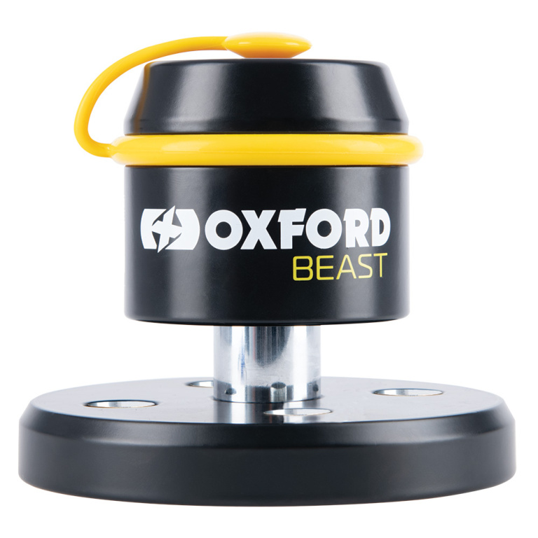 Ancora Lant Antifurt Moto Oxford Beast Floor Lock Otel Negru LK115