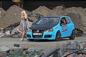 Andrea Friedrich si Volkswagen Golf GTI