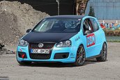 Andrea Friedrich si Volkswagen Golf GTI