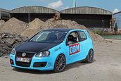 Andrea Friedrich si Volkswagen Golf GTI