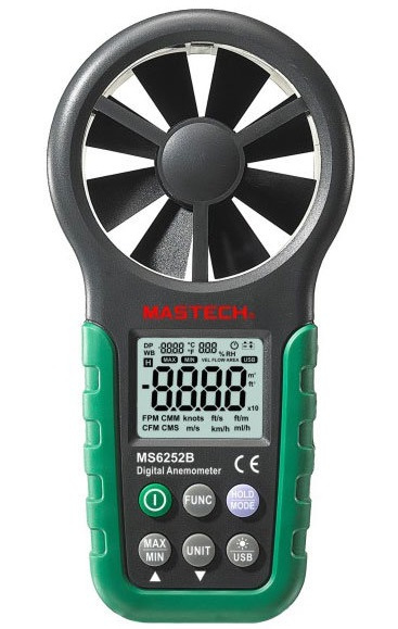 Anemometru Digital MS6252B Mastech