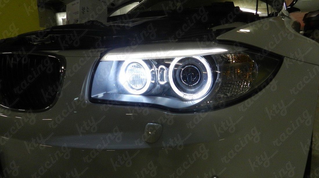 ANGEL 8X5W FIECARE PARTE BMW 80W E60 E61 E70 E71 E82 E87 E88 E90 E91 E92 E93 F01 F02 E84 X1 X5 X6 H8