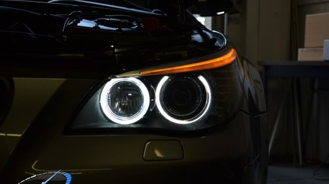 Angel eyes BMW E39 E60 E61 E65 E66 E53 X3 X5 E83 Led Marker 20W 980 Lumeni