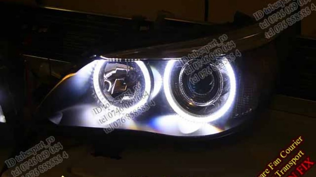 ANGEL EYES BMW E60 SERIA 5 LED