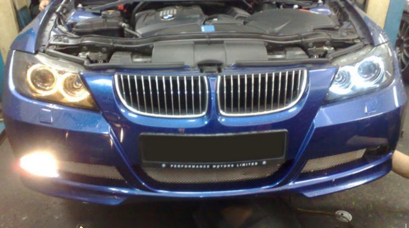 Angel eyes bmw E90 e91 led marker ALBE radiator Aluminiu