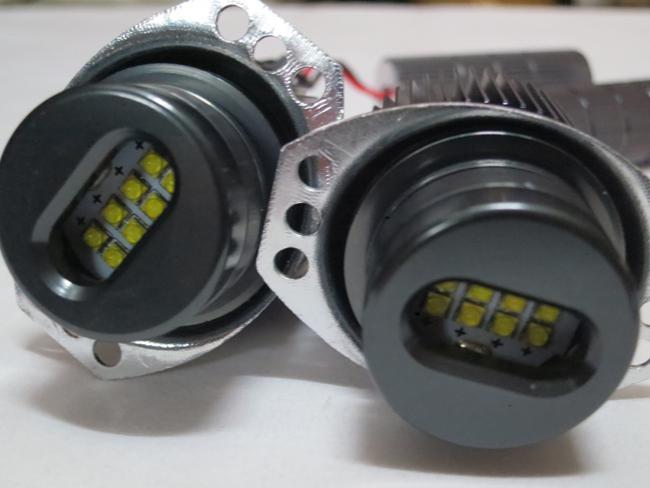 ANGEL EYES BMW E90 pre-facelift 80W NEW LED MARKER 2016