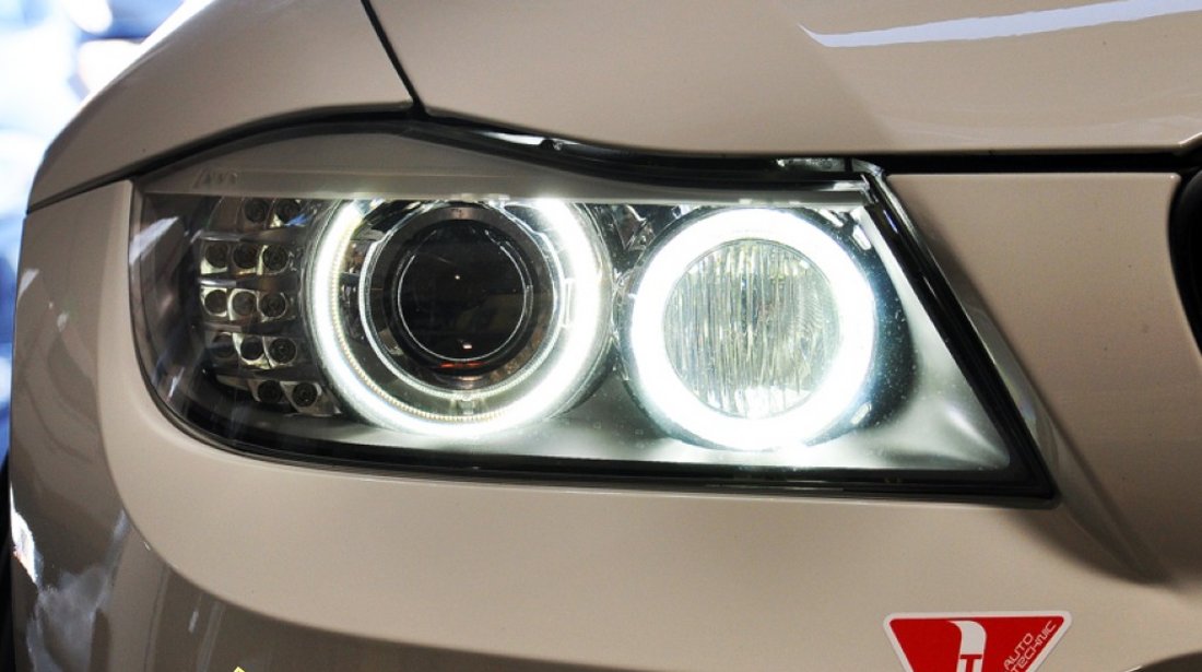 Angel Eyes Bmw e91 ( varianta breack touring model e91 ) Led Marker H8 120w