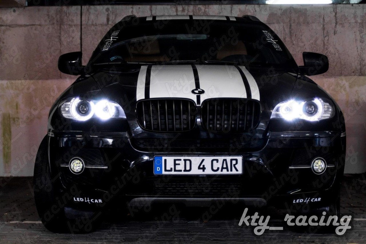 Angel Eyes BMW x5 x6 e70 e71 Led Marker H8 80W