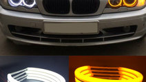 Angel Eyes Cotton Bmw Seria 5 E39 1995-2003 Lumina...