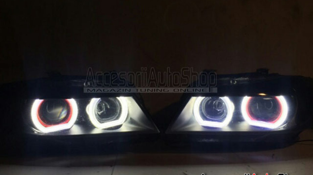 Angel Eyes DTM LED BMW Seria 3 E90 LCI 08-11