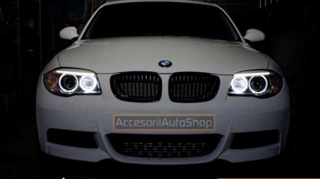 Angel Eyes H8 40W BMW E82 E87 Seria 1 2007 2011 LCI