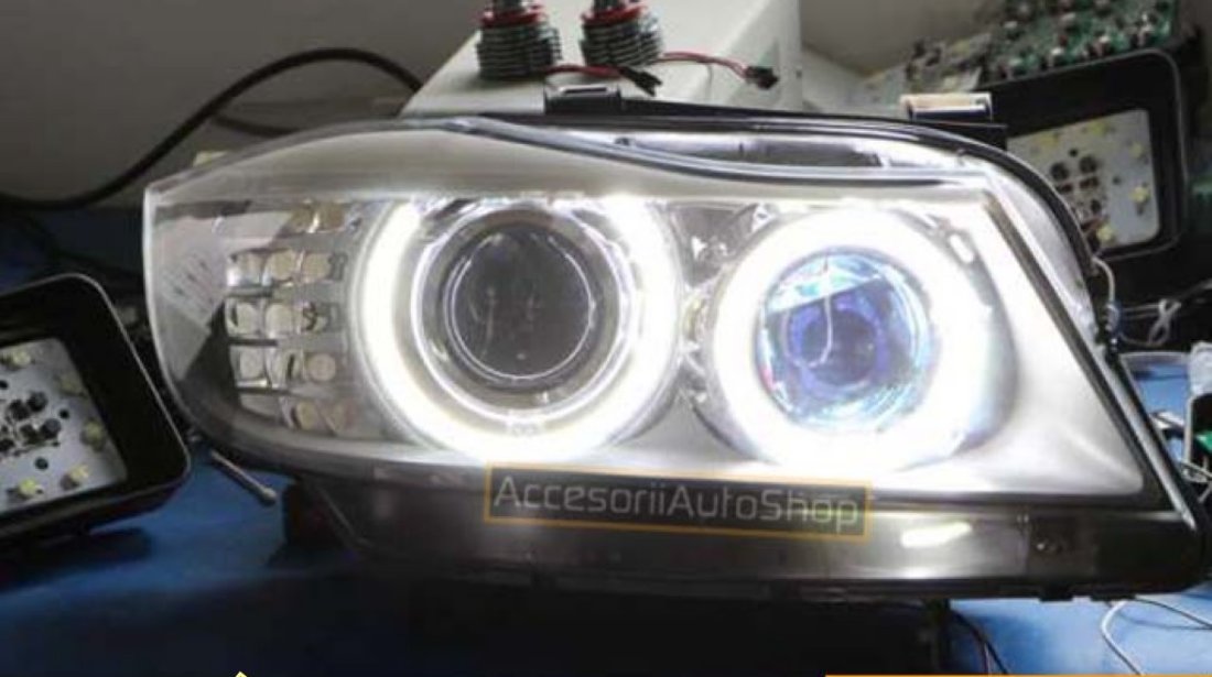 Angel Eyes H8 40W BMW E90 E91 LCI Seria 3 2008 2011