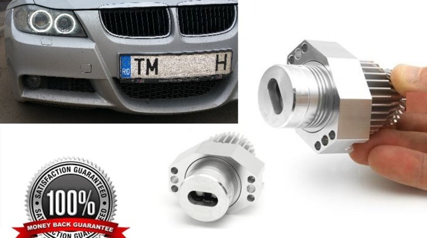 Angel Eyes Led Marker 20W 7000K CREE BMW E90 E91 CANBUS incorporat