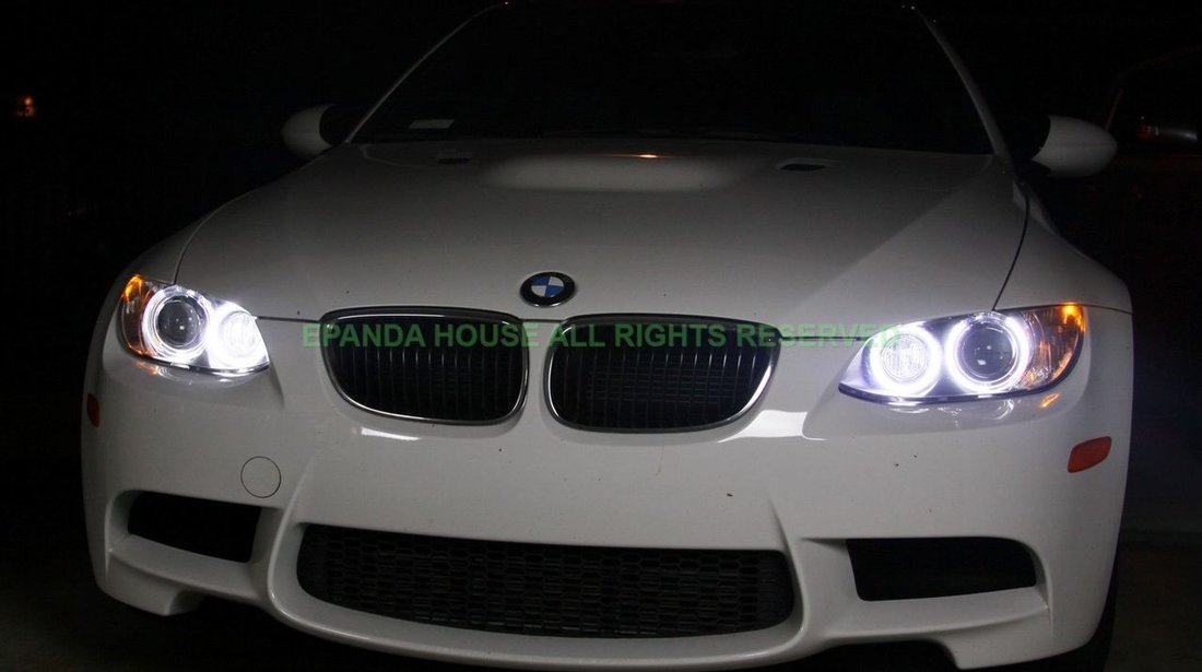 ANGEL EYES LED MARKER BMW E60 FACELIFT NEW 6S H8 80W 3200 LUMENI