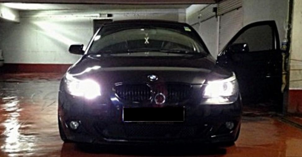 ANGEL EYES LED MARKER BMW E61 LCI NEW 6S H8 80W 3200 LUMENI
