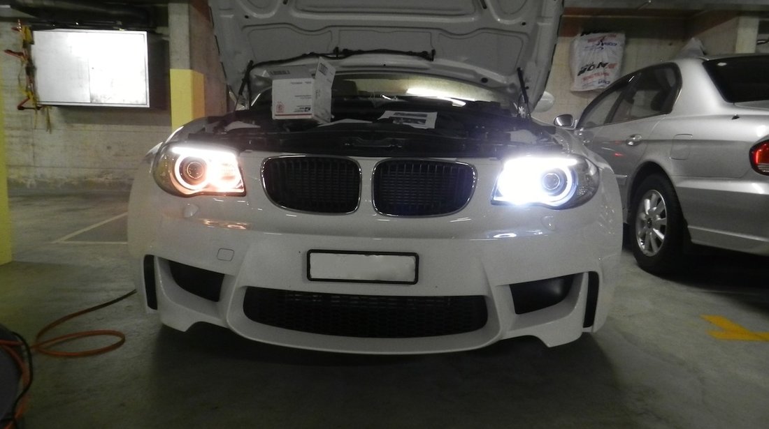 ANGEL EYES LED MARKER BMW E88 NEW 6S H8 80W 3200 LUMENI