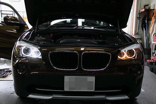 ANGEL EYES LED MARKER BMW X1 NEW 6S H8 80W 3200 LUMENI