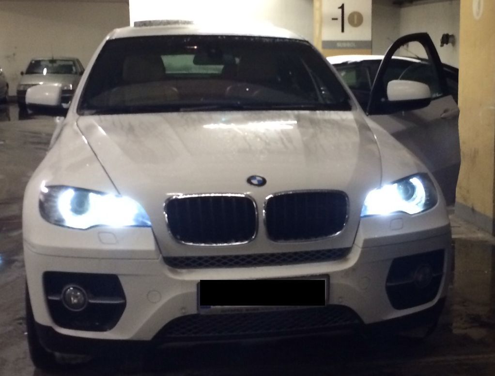 ANGEL EYES LED MARKER BMW X6 E71 NEW 6S H8 80W 3200 LUMENI