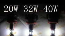 Angel eyes Led marker H8 80W BMW seria 1 - E82