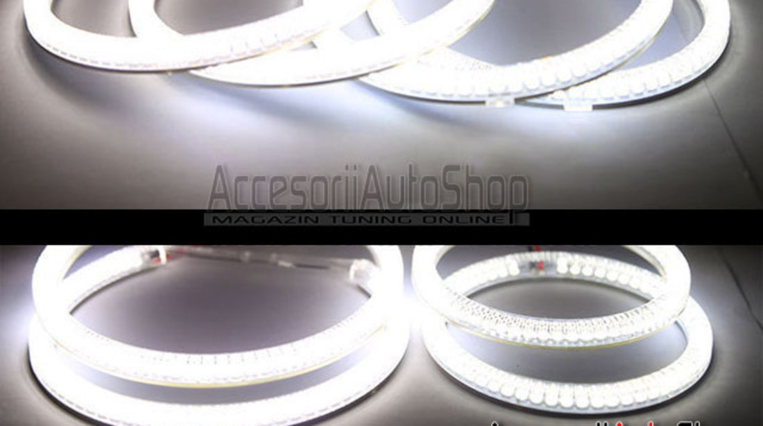 Angel Eyes SMD BMW Seria 1 E87 04-11 - Faruri fara lupa