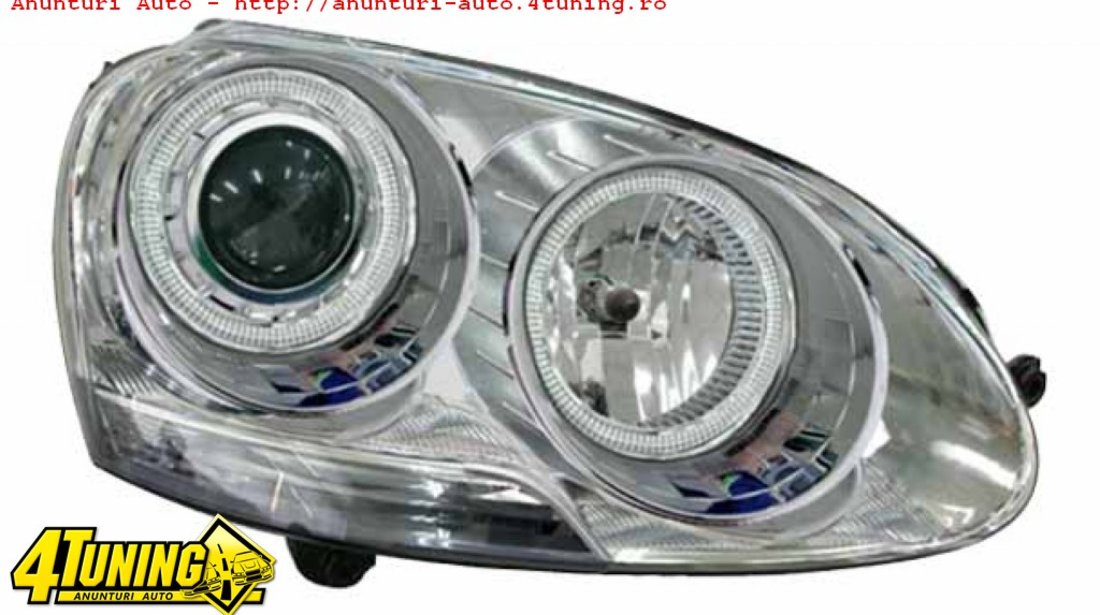 ANGEL EYES VW GOLF 5 CROM SAU BLACK IMPORT FK GERMANIA