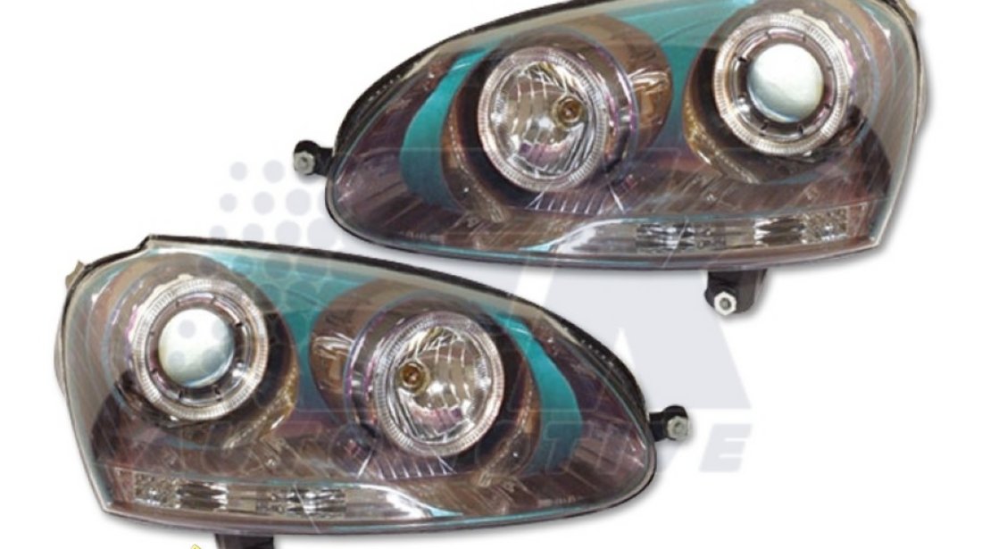 ANGEL EYES VW GOLF 5 CROM SAU BLACK IMPORT FK GERMANIA