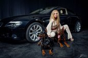 Anna Trisvetova si BMW Seria E63