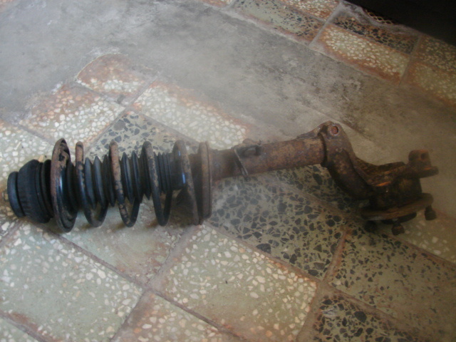 Ansamblu amortizor fuzeta flansa dreapta fata Ford Ka [1996 - 2008] Hatchback 3-usi 1.3 MT (50 hp) (RB_)