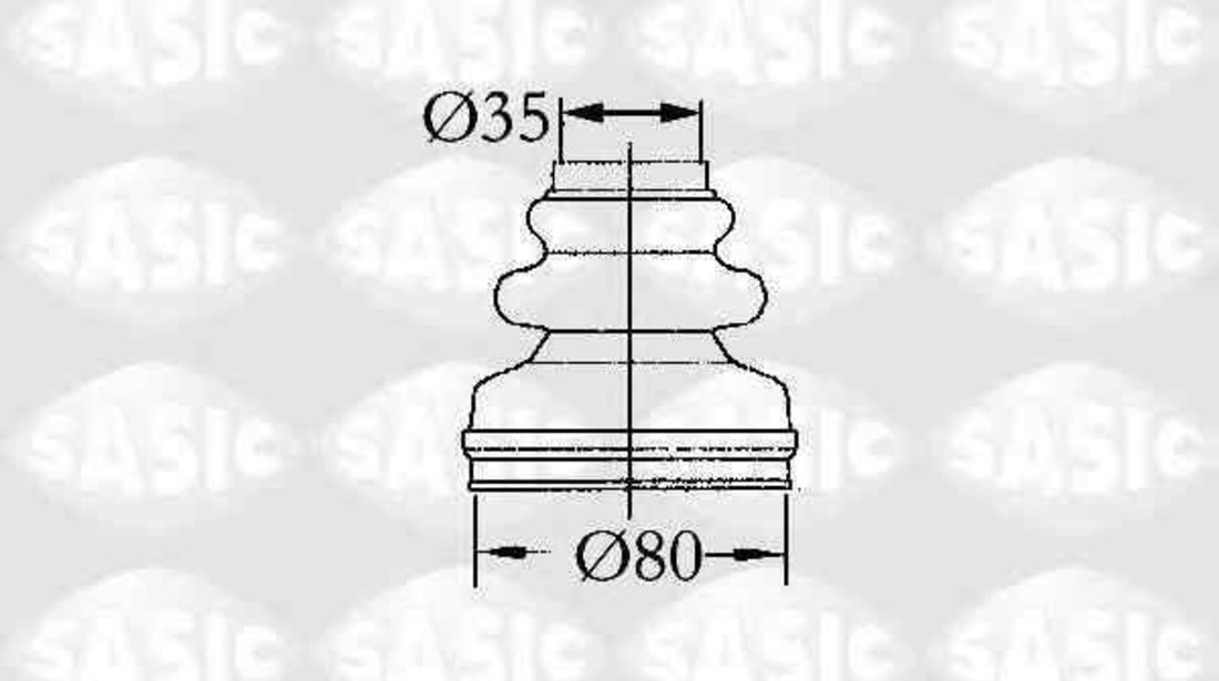 Ansamblu burduf, articulatie planetara CITROËN C5 I (DC_) SASIC 2873813