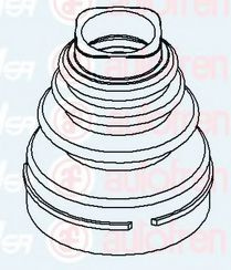 Ansamblu burduf, articulatie planetara CITROEN C5 III Break (TD) (2008 - 2016) AUTOFREN SEINSA D8526 piesa NOUA