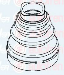 Ansamblu burduf, articulatie planetara CITROEN DS5 (2011 - 2015) AUTOFREN SEINSA D8526 piesa NOUA