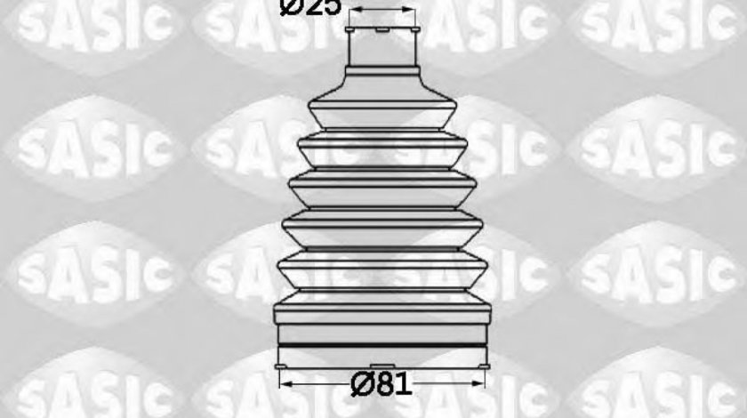 Ansamblu burduf, articulatie planetara DACIA LOGAN MCV (KS) (2007 - 2016) SASIC 1904012 piesa NOUA