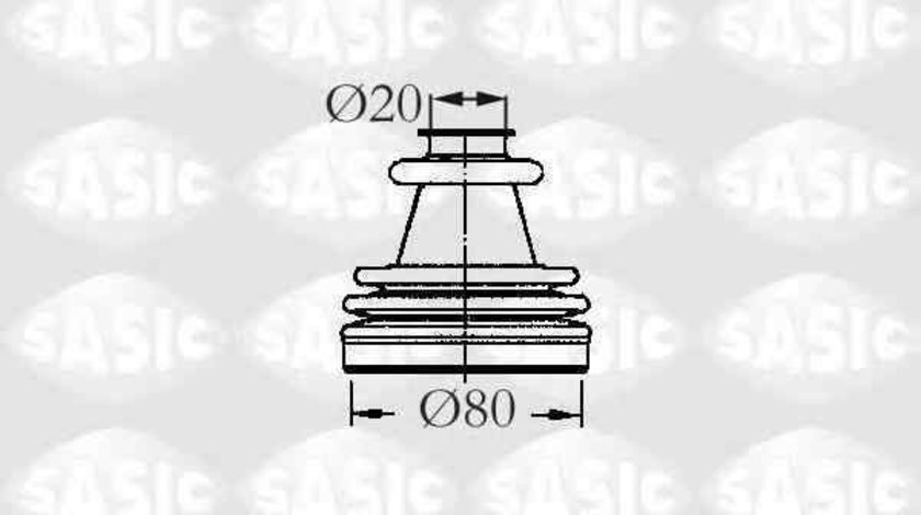 Ansamblu burduf, articulatie planetara PEUGEOT 309 I (10C, 10A) SASIC 2933773