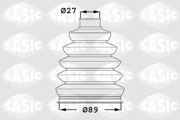 Ansamblu burduf, articulatie planetara RENAULT VEL SATIS (BJ0) (2002 - 2016) SASIC 1904003 piesa NOUA