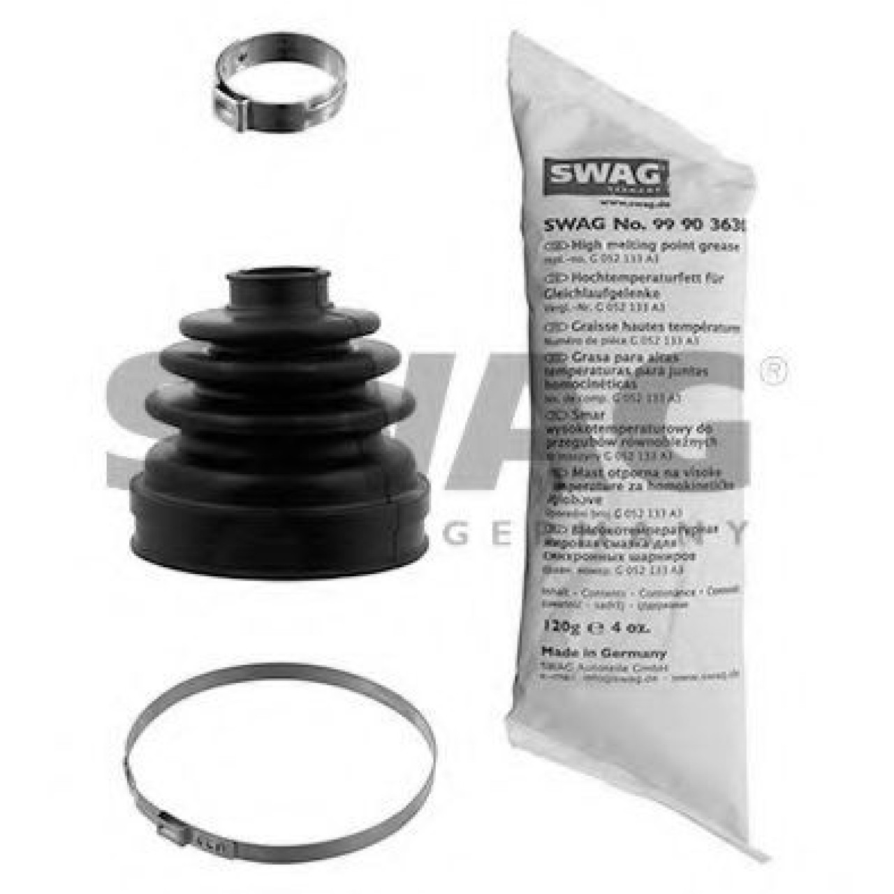 Ansamblu burduf, articulatie planetara SKODA OCTAVIA II (1Z3) (2004 - 2013) SWAG 30 93 8343 piesa NOUA