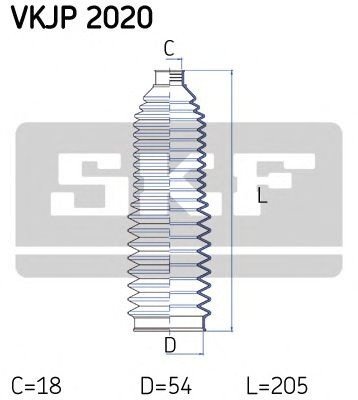 Ansamblu burduf, directie AUDI A8 (4D2, 4D8) (1994 - 2002) SKF VKJP 2020 piesa NOUA
