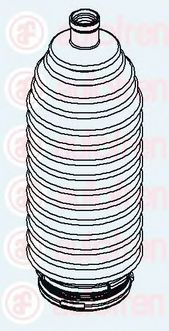 Ansamblu burduf, directie FORD TRANSIT CONNECT (P65, P70, P80) (2002 - 2016) AUTOFREN SEINSA D9213 piesa NOUA