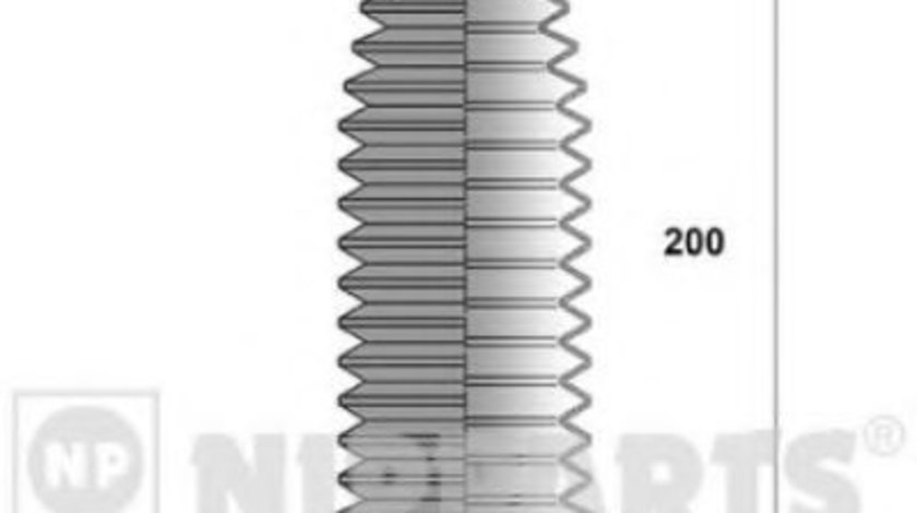 Ansamblu burduf, directie MAZDA DEMIO (DW) (1996 - 2003) NIPPARTS N2843019 piesa NOUA