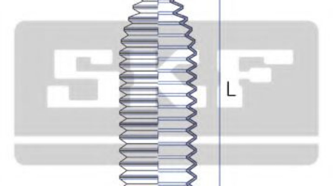 Ansamblu burduf, directie MERCEDES SPRINTER 2-t caroserie (901, 902) (1995 - 2006) SKF VKJP 2103 piesa NOUA