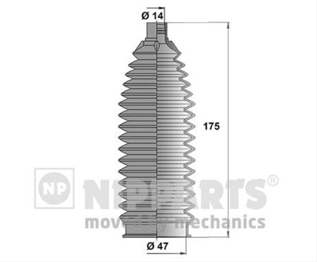 Ansamblu Burduf, Directie Nipparts Mitsubishi N2845006