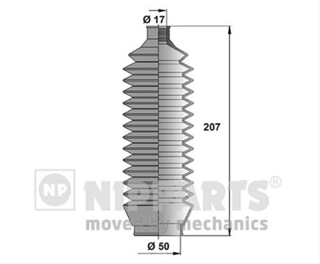 Ansamblu Burduf, Directie Nipparts Mitsubishi J2845008
