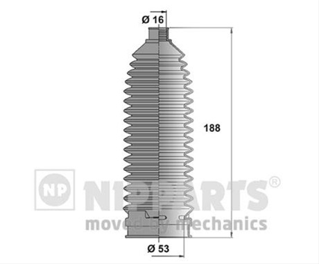Ansamblu Burduf, Directie Nipparts Nissan N2841033