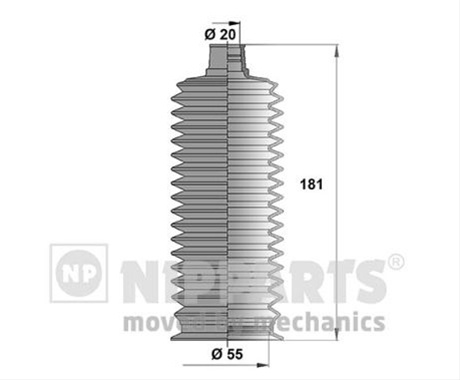Ansamblu Burduf, Directie Nipparts Toyota J2842026