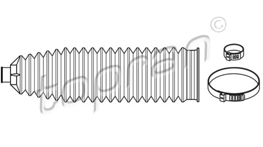 Ansamblu burduf, directie pe ambele parti (207165 HAN) FIAT,OPEL,VAUXHALL