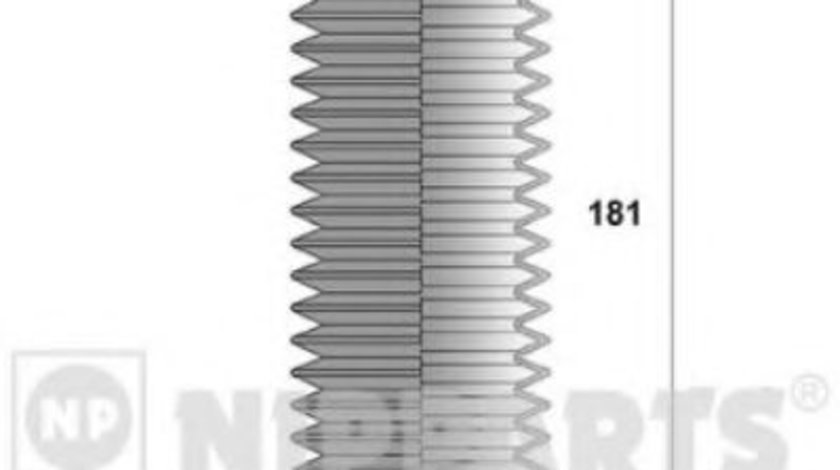 Ansamblu burduf, directie TOYOTA LAND CRUISER (LJ12, KZJ12, TRJ12, KDJ12, GRJ12) (2002 - 2009) NIPPARTS J2842026 piesa NOUA