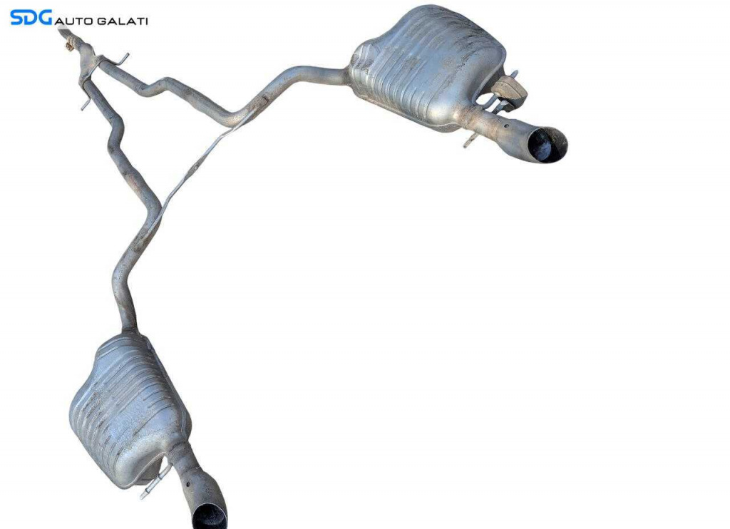 Ansamblu Complet Evacuare Toba Tobe Teava Esapament FInala Audi A6 C6 4F 3.0 Diesel 2004 - 2011 [LC1991]