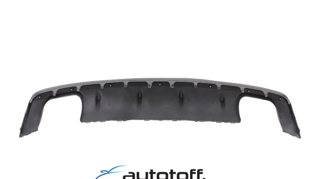 Ansamblu Difuzor Bara Spate Audi A3 8V Sedan (2012-2015) cu Sistem de evacuare S3 Design